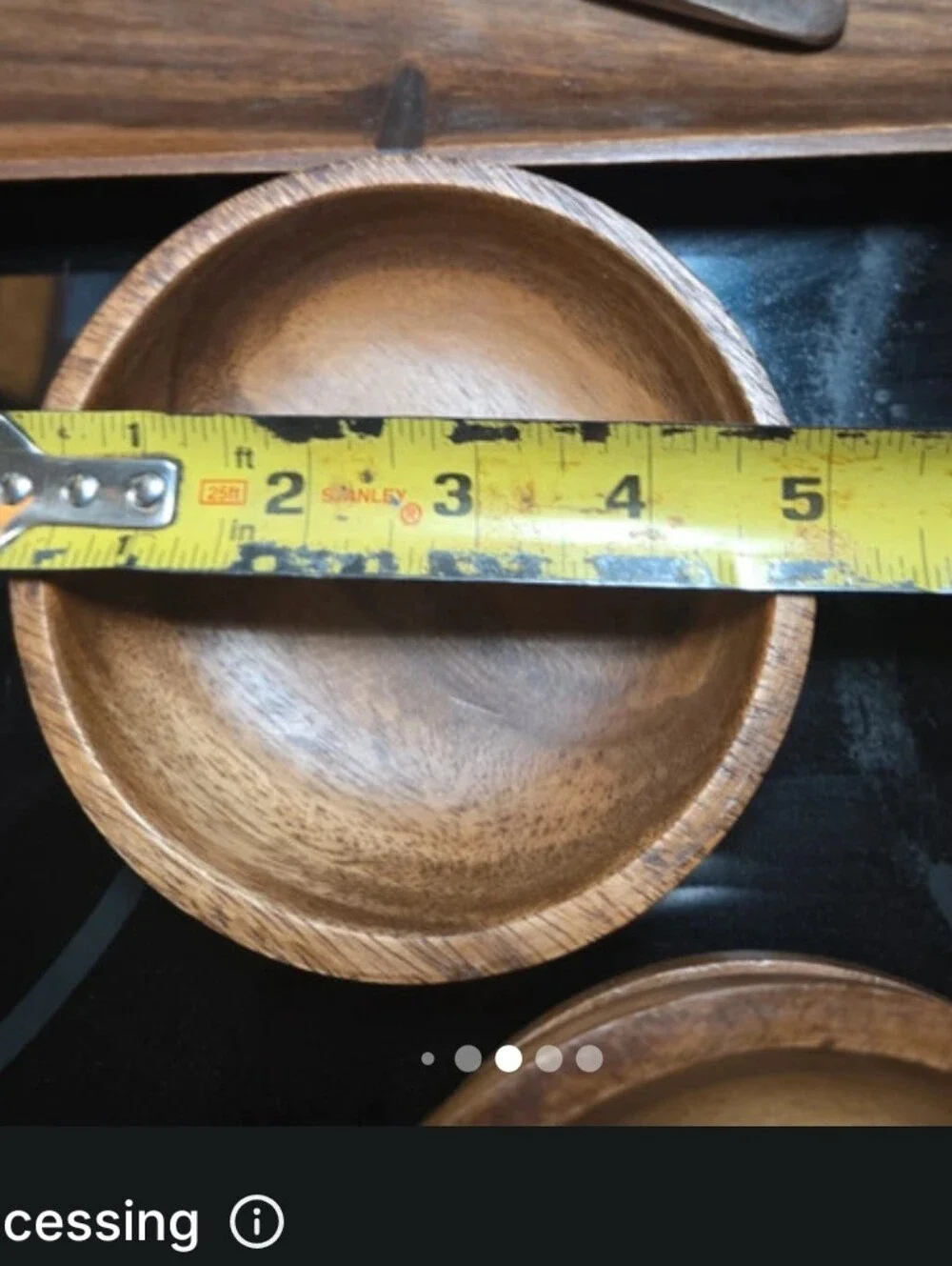Wooden Serving/Condiment Set
